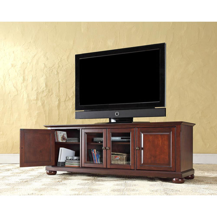 Alexandria 60" Low Profile Tv Stand Mahogany