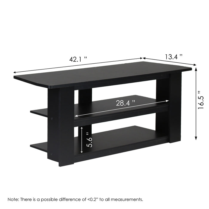 Parsons 42-in TV Entertainment Center, Black