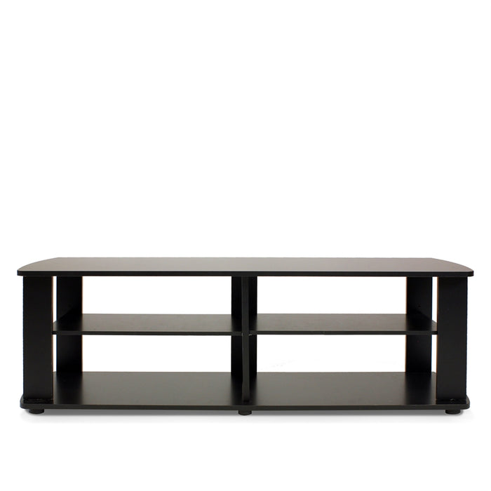 THE Entertainment Center TV Stand, Black