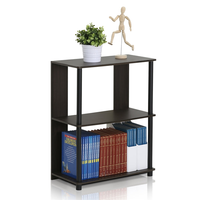 JAYA Simple Design Bookcase, Walnut,