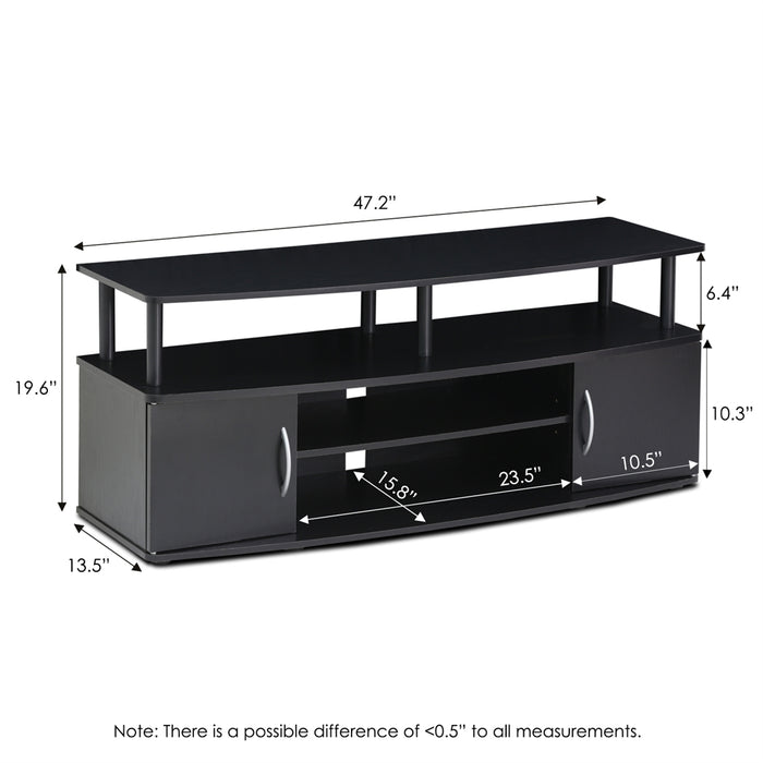 JAYA Large Entertainment Center Hold up to 50-IN TV,