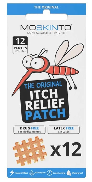 MOSKINTO: Itch Relief Patch 2go 12 ct, 1 bx