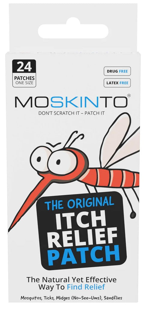 MOSKINTO: Itch Relief Patch Classic 24 ct, 1 bx