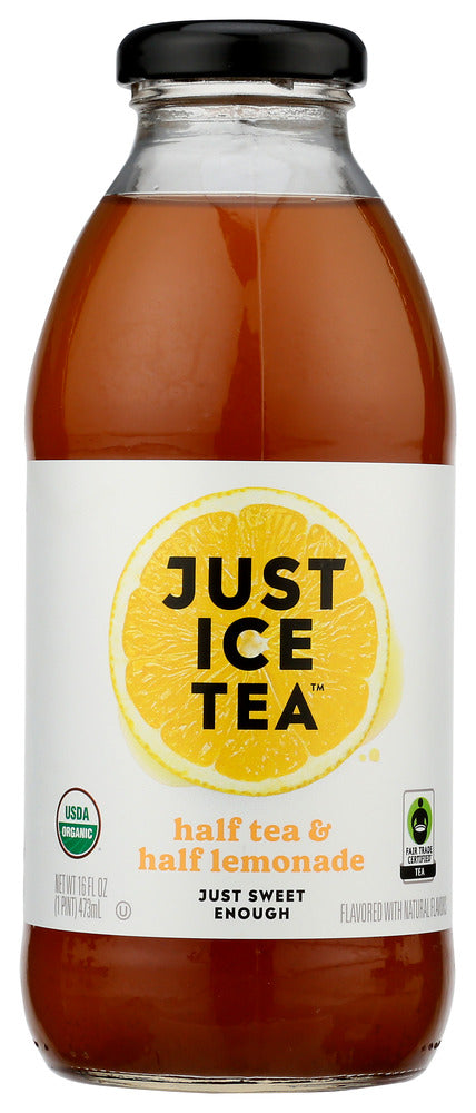 EAT THE CHANGE: Just Ice Tea Half Tea Half Lemonade, 16 fo - No Brand For Less 