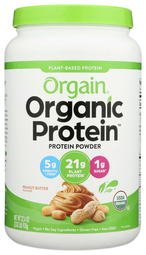 We don't usually like to brag, but we think Orgain plant-based protein is truly the best protein powder available. Unlike most plant-based protein powders, it isn't gritty or tasteless. It dissolves easily in your favorite smoothie, almond milk, or even water, and it's delicious. With 21g of ORGANIC protein, 5g of fiber, and no added sugar, each serving is a healthy and delicious energy boost to help you power through a workout or just a busy day.&nbsp;