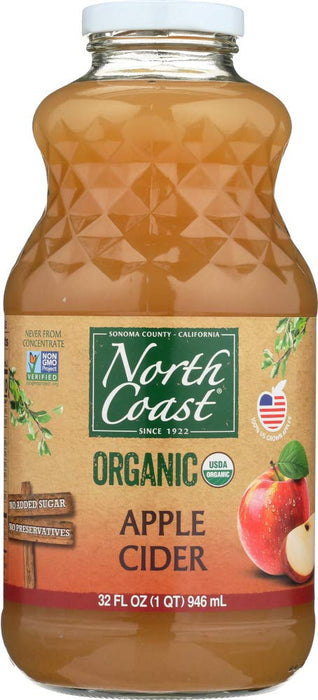 NORTH COAST: Organic Apple Cider, 32 oz