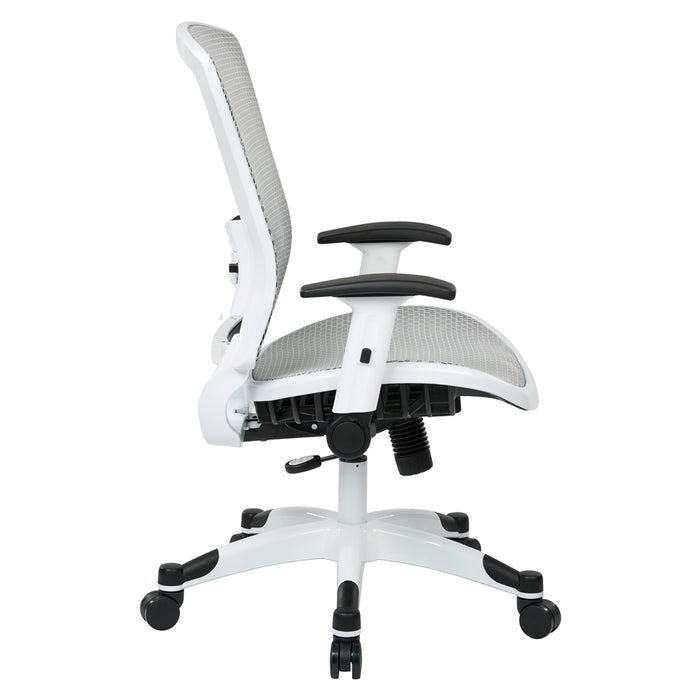 White Frame Managers Chair