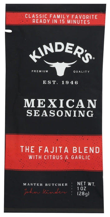 KINDERS: Seasoning Fajita Blend, 1 OZ