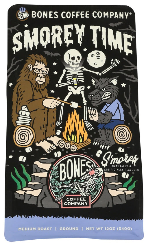 BONES COFFEE COMPANY: Coffee Grnd Smorey Time, 12 oz