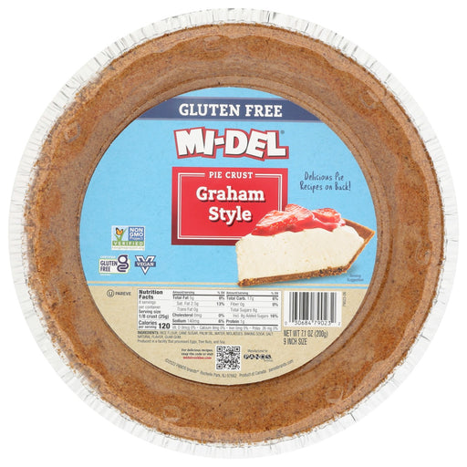 A popular variety, this moist and tasty pie crust has delicious hints of graham flavor and is perfect for all of your favorite pie recipes. You won't believe it is gluten free and vegan!