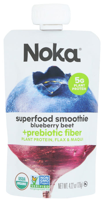 NOKA: Blueberry Beet Smoothie, 4.22 oz