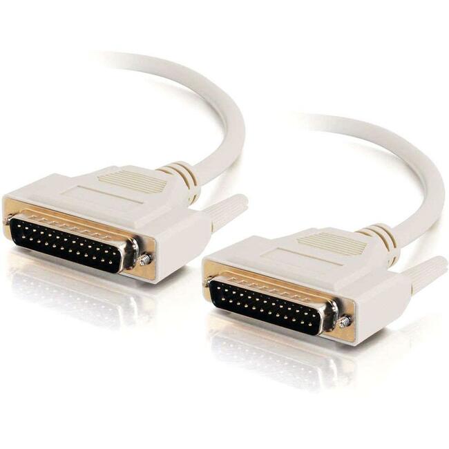 C2G 3ft DB25 M/M Serial RS232 Cable