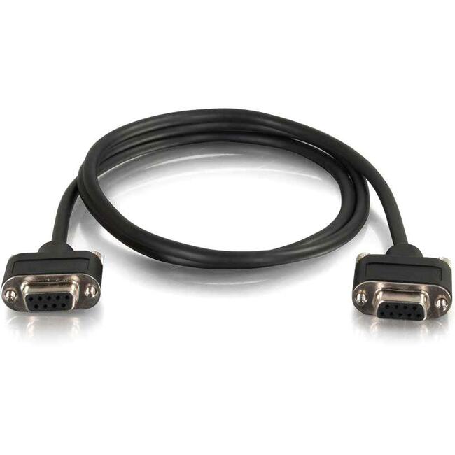 C2G 6ft CMG-Rated DB9 Low Profile Cable F-F