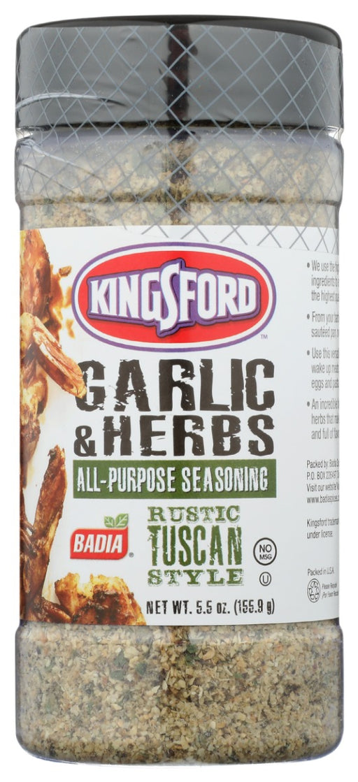 An incredible blend of garlic and herbs that makes any meal delicious and full of flavor.Use this versatile product to wake up meats, vegetables, soups, eggs and pasta. We use the highest quality ingredients to ensure that you have the highest quality meal for your barbeque grill to your saut pan, oven and slow cooker.