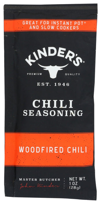 KINDERS: Seasoning Woodfired Chili, 1 OZ