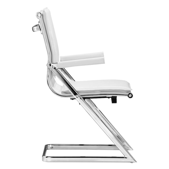 Lider Plus Conference Chair (Set of 2) White