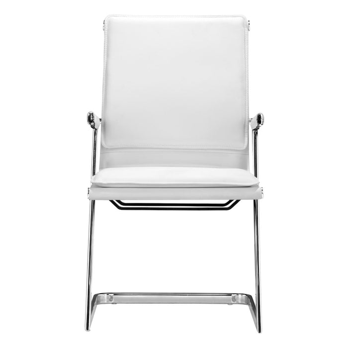 Lider Plus Conference Chair (Set of 2) White