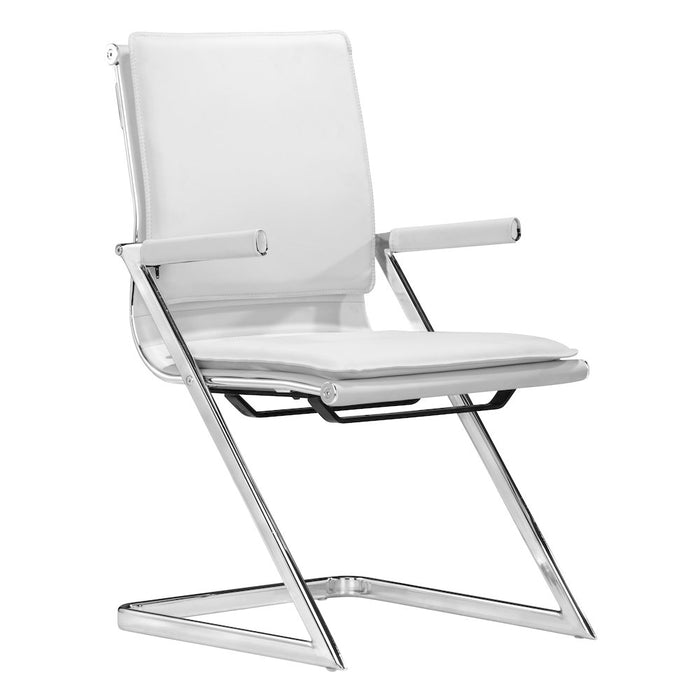 Lider Plus Conference Chair (Set of 2) White