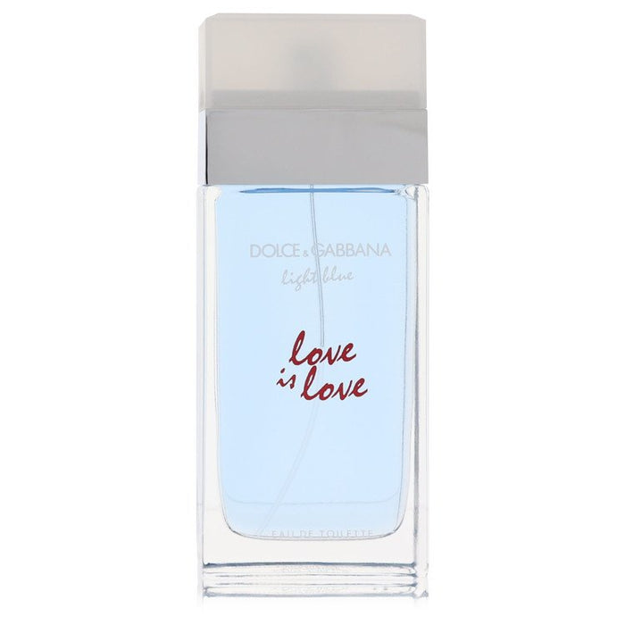 Light Blue Love Is Love by Dolce & Gabbana Eau De Toilette Spray (Tester) 3.3 oz for Women