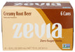 ZEVIA: Soda Zero Crmy Rt Br 6Pk, 12 FO