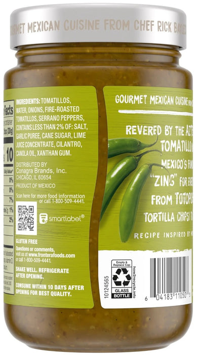 FRONTERA: Salsa Medium Tomatillo, 16 oz