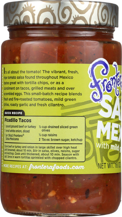 FRONTERA: Salsa Mild Mexicana, 16 oz