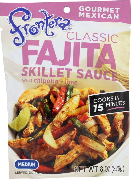 FRONTERA: Seasoning Pouch Fajita Skillet With Chipotle And Lime, 8 oz