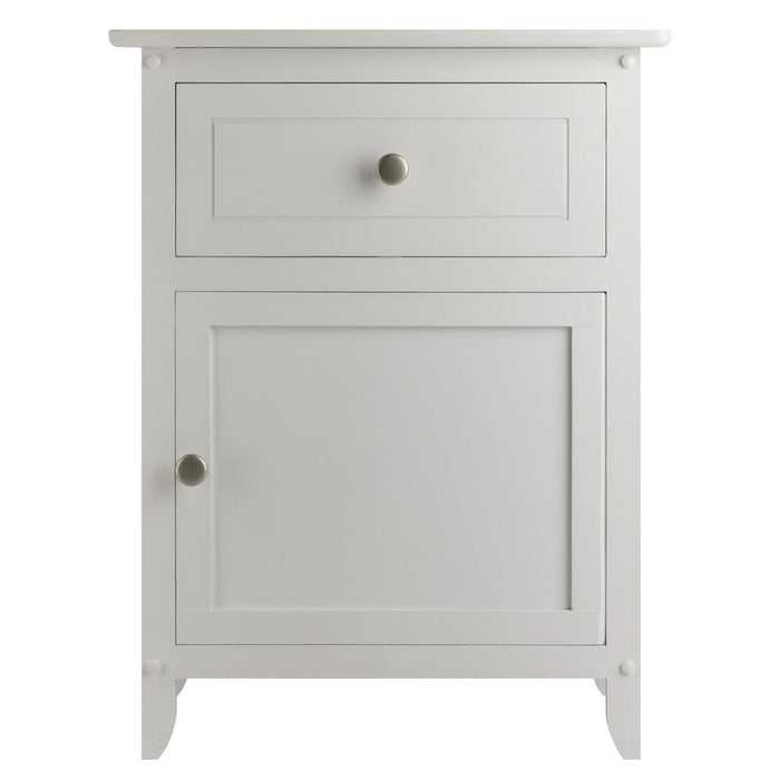 Eugene Accent Table White