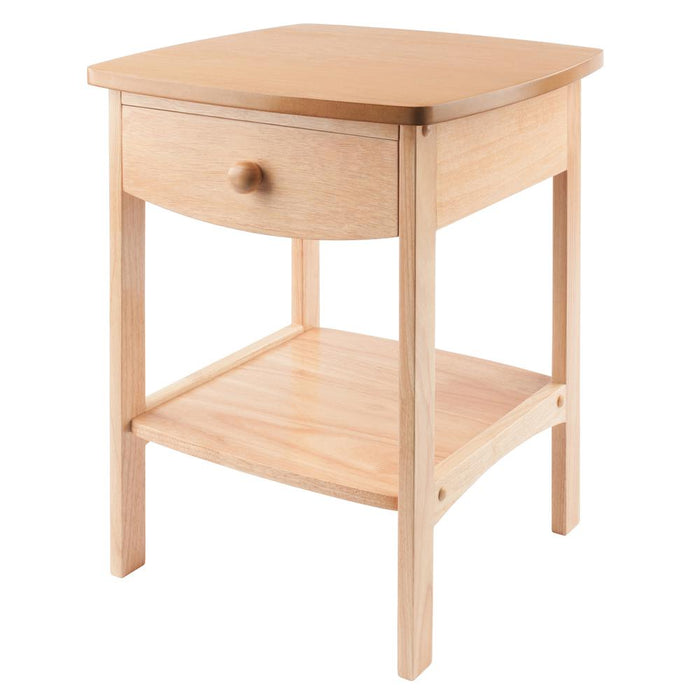 Claire Accent Table Natural Finish