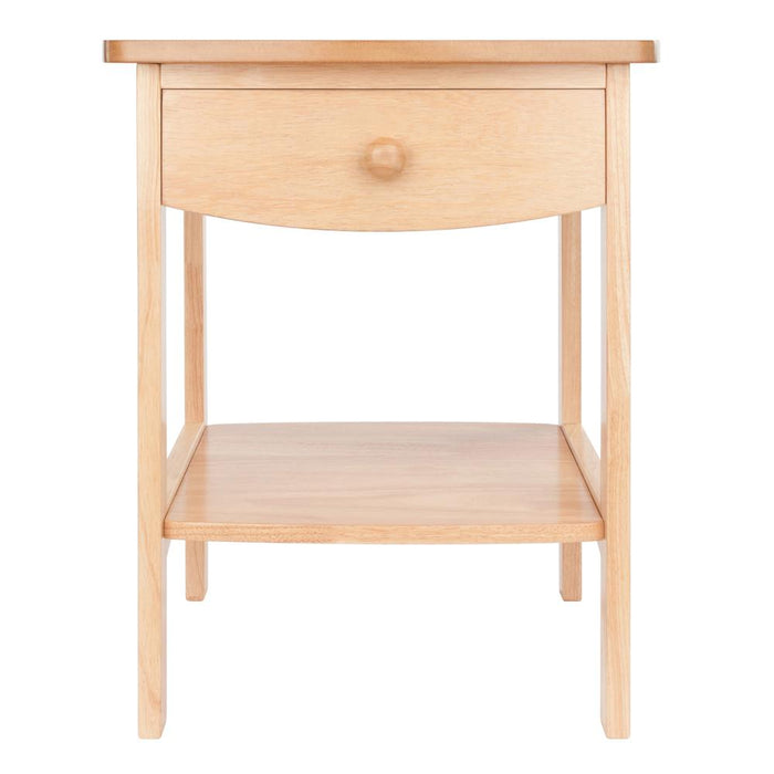 Claire Accent Table Natural Finish