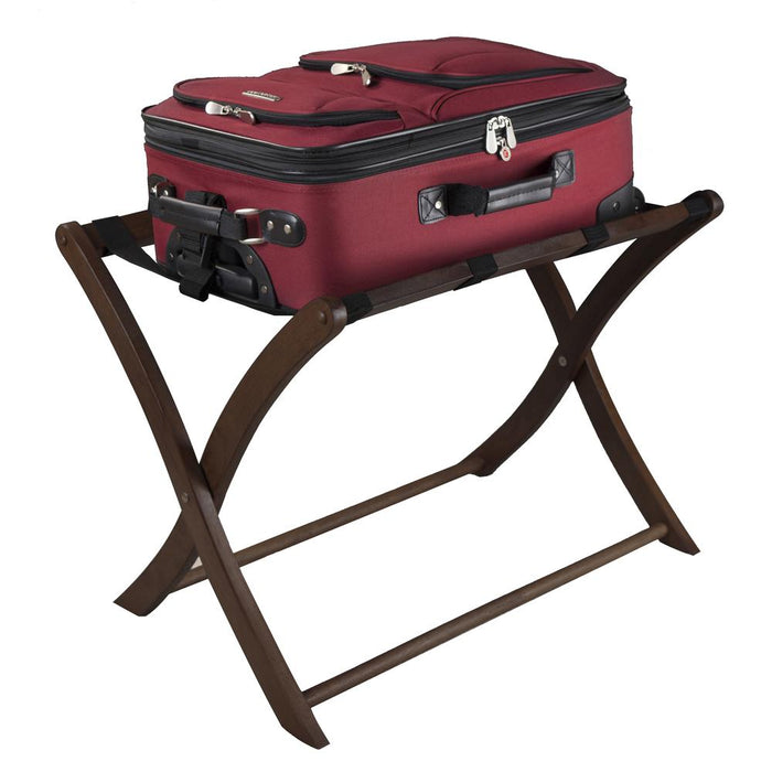 Scarlett Luggage Rack Walnut