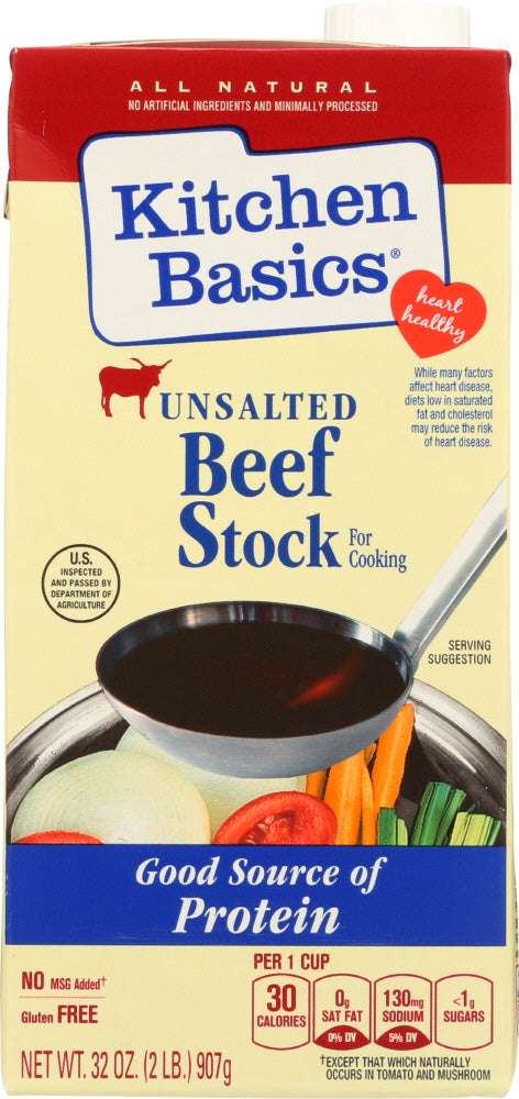 Stock is a full-flavored liquid prepared by simmering meat, poultry, seafood and vegetables for hours in water with herbs and spices, until their flavor is extracted. Darker in color and more concentrated in flavor than broth, it is ideal for use in soups, sauting, rice and especially sauces and demi-glace. Stock's more concentrated flavor has a richer, heartier taste “ one that serves as the perfect flavor-building ingredient for anything from simple to extravagant culinary creations.