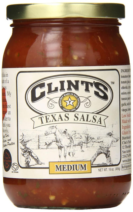 Clint's Medium is our most popular flavor. It has a bite, but just enough to keep you coming back for more.