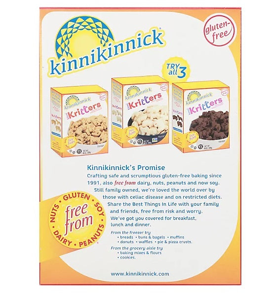 KINNIKINNICK: Gluten Free KinniKritters Animal Cookies, 8 oz