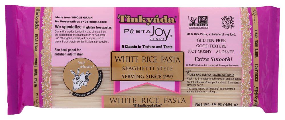 











If you enjoy smooth and also just right chewiness in pastas, you will love this one! Our customers are asking us to make more white rice pasta varieties.  Don't miss this one out! Simply lovable!











