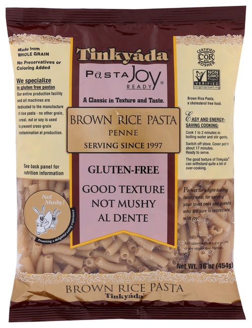 Rice does not contain gluten and is consumed by  many that follow a gluten-free diet. To these many, it may be good to know that Tinkyada specialize in making rice pastas. Tinkyada do not m ake products from other grains or cereals.