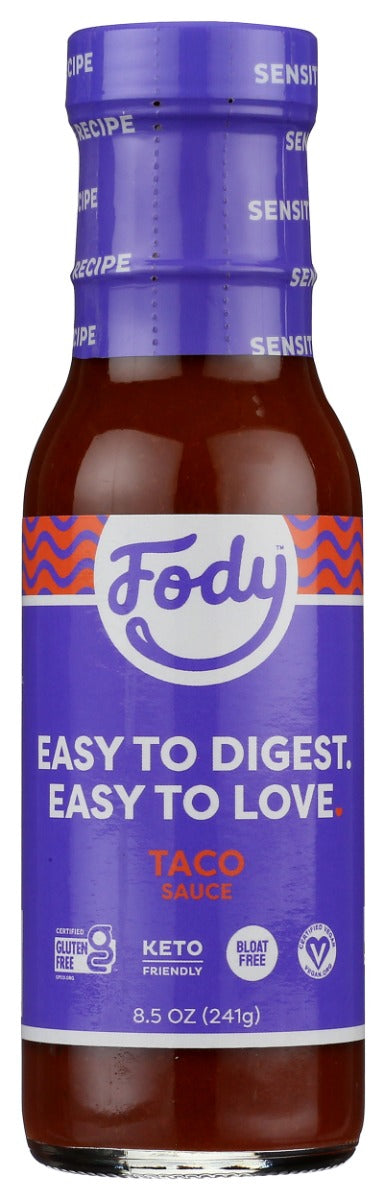 FODY FOOD CO: Taco Sauce, 8.5 oz