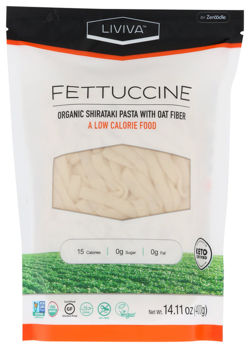 ZEROODLE: Pasta Fettuccine Oat, 14 oz