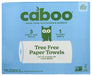 CABOO: Tree Free Paper Towels 75 Sheets, 3 pk