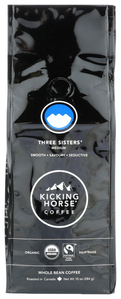 Smooth, Savoury, Seductive
The Three Sisters are a trio of towering Canadian Rocky Mountains. We pay homage to these powerful peaks with a triple punch of light, medium and dark roasts. Great taste hits new heights!