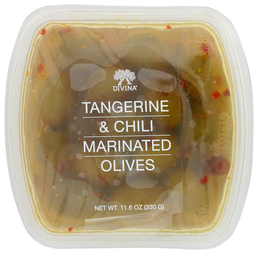 DIVINA: Olives Tangerine Chili Marinated, 11.6 OZ