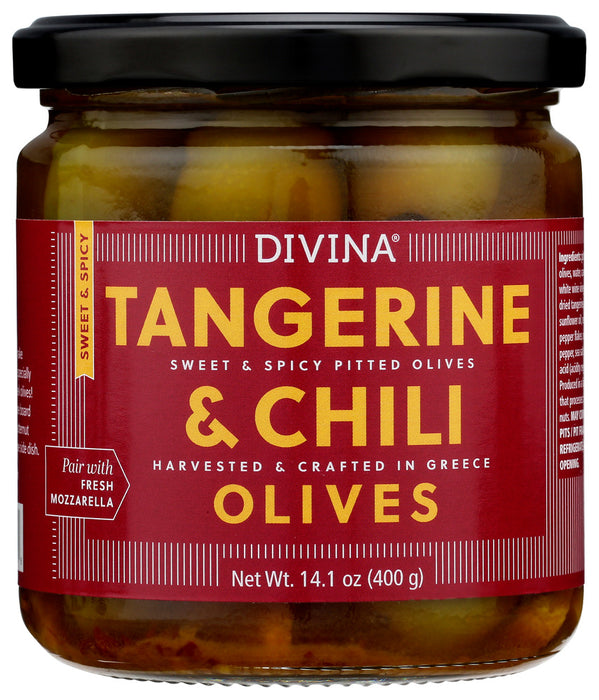 DIVINA: Olives Tangerine N Chili, 14.1 OZ