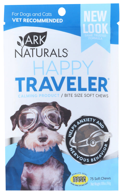 ARK NATURALS: Chew Soft Hppy Trvlr 75Pc, 1.98 oz