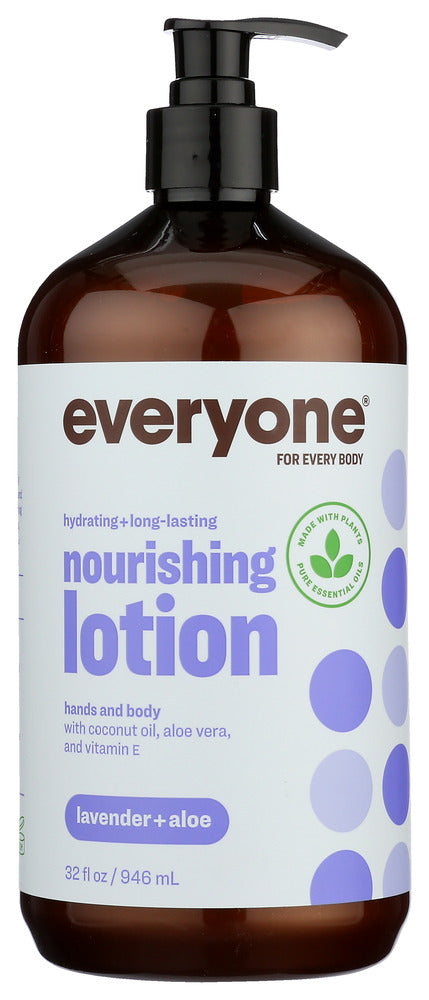 EO PRODUCTS: Everyone Lotion 2-in-1 Lavender + Aloe, 32 oz - No Brand For Less 