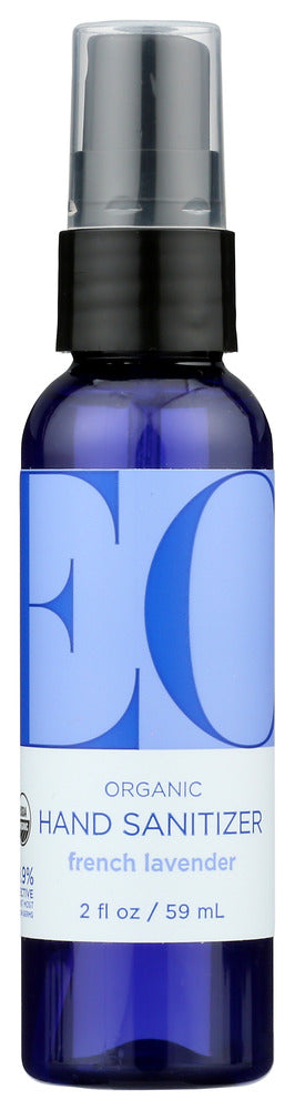 Organic Ethanol is a natural disinfectant that does no harm when absorbed into skin or our ecosystem. 99.9% effective against most common germs. Use with abandon, the only residue this sanitizer leaves behind is the incredible scent of pure Lavender essential oil. This bottle is great for purses or backpacks suitcases. TSA approved for your carry-on. Stay clean. Stay healthy. Packaged in a 2oz. Recycled Blue Bottle.