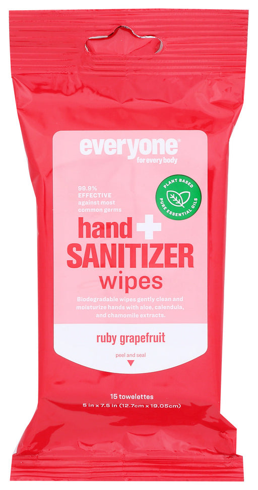 EVERYONE: Wipes Sanitz Ruby Grpfrui, 1 ea - No Brand For Less 