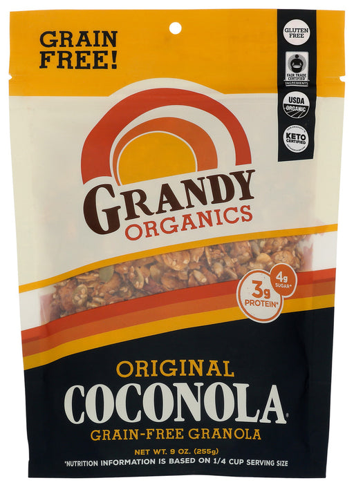 GRANDY OATS: Original Coconola Grain Free Granola, 9 oz - No Brand For Less 