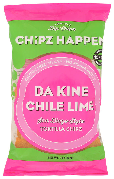 CHIPZ HAPPEN: Chips Tortill Dkn Chl Lm, 8 oz