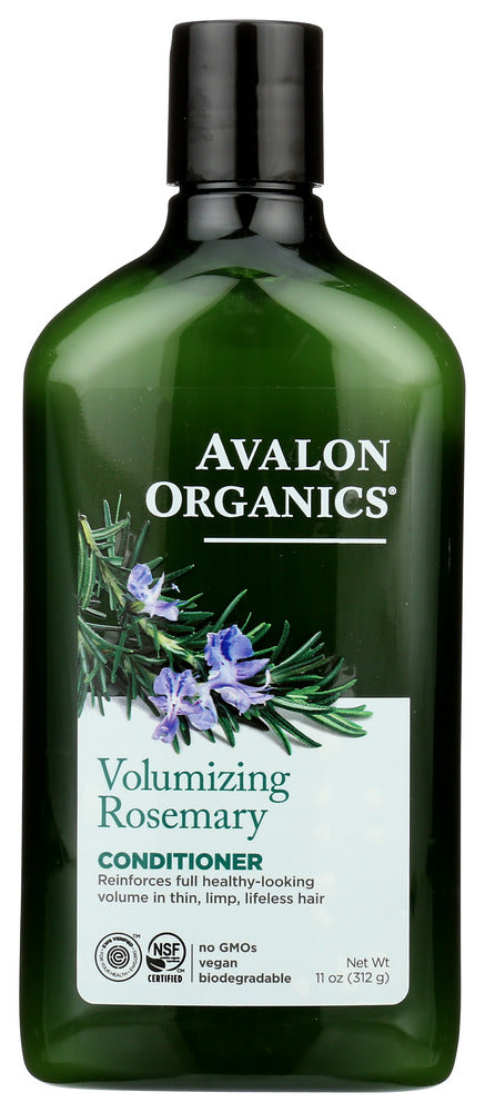 For hair that is thin and limp, a medley of rosemary essential oil, quinoa protein, calendula, aloe and vitamin E condition hair while building volume from root to tip.
The result: thick, full body and healthy shine.

NSF/ANSI 305 certified
No GMOs
Vegan
Biodegradable
No parabens
No phthalates
No synthetic fragrances or colors
