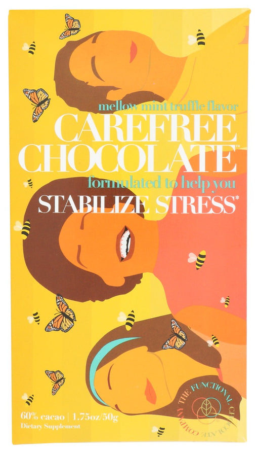 THE FUNCTIONAL CHOCOLATE COMPANY: Carefree Chocolate, 1.75 oz